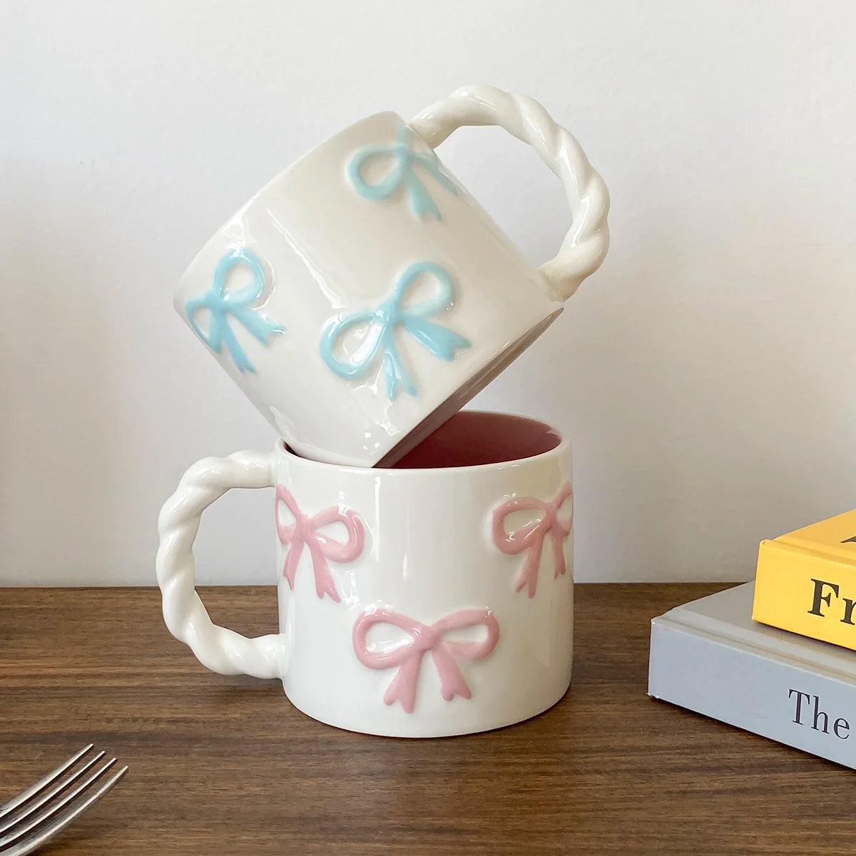 Pink Bow Mug