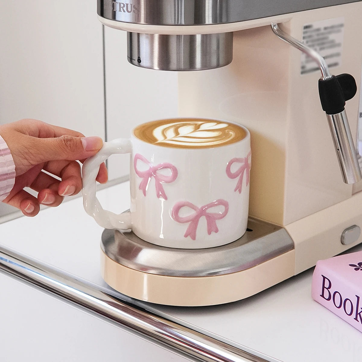 Pink Bow Mug