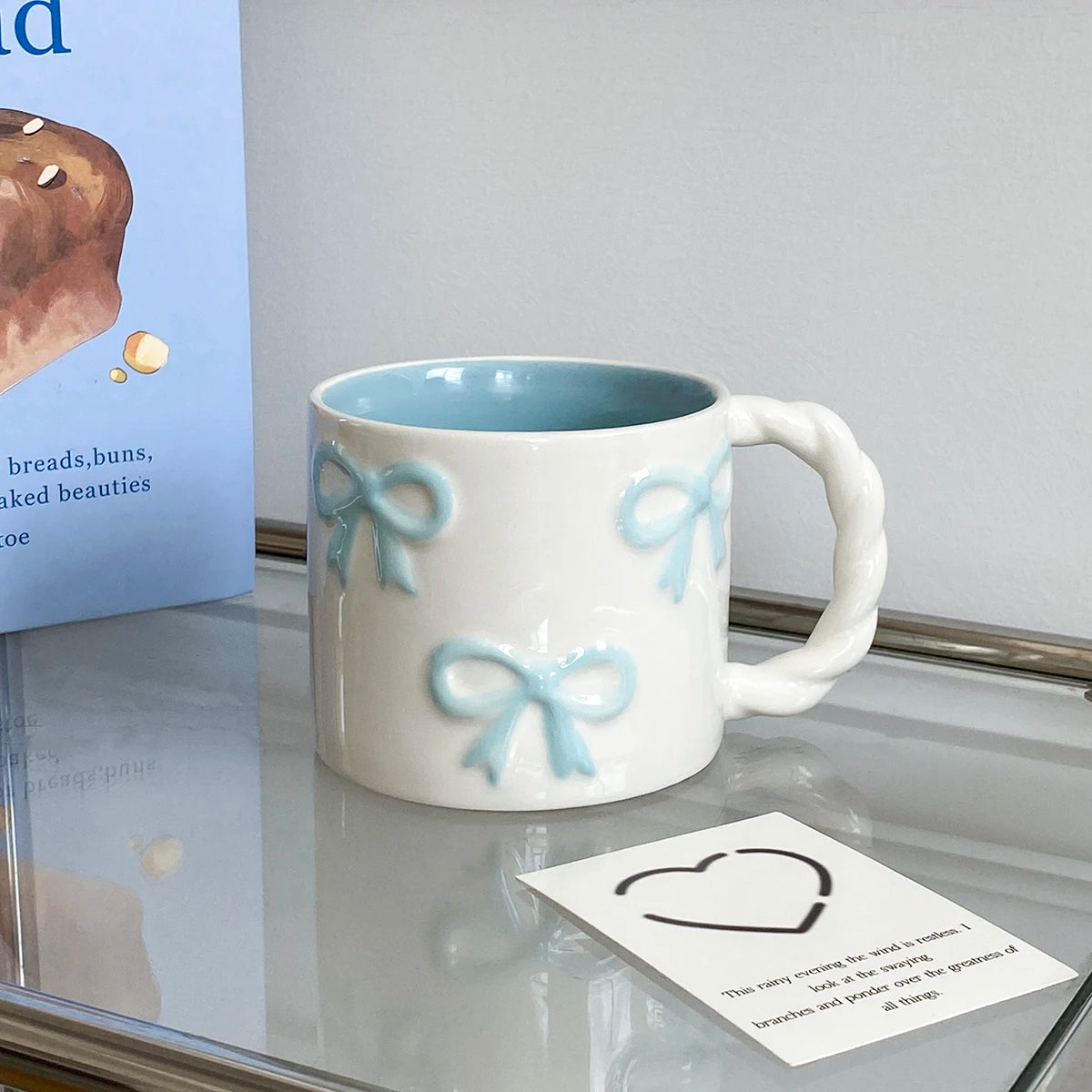 Pink Bow Mug