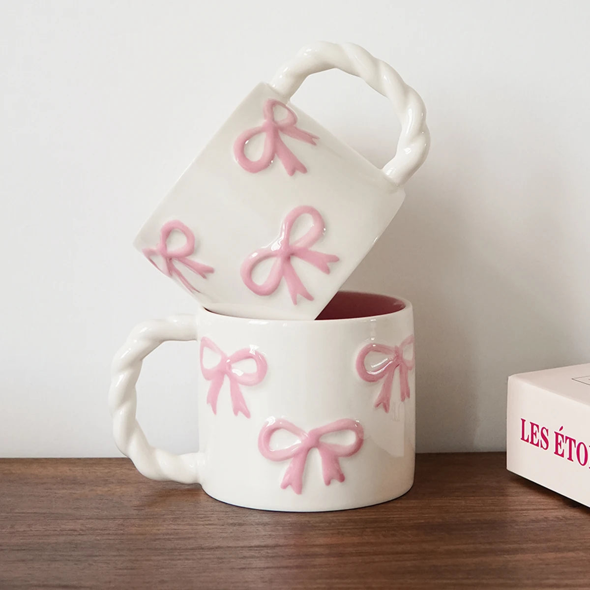 Pink Bow Mug